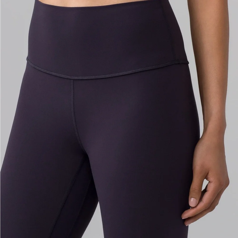 Lululemon Align Pants 25” Boysenberry Sz 2 Womens Buttery Soft Nulu Leggings - Picture 4 of 7